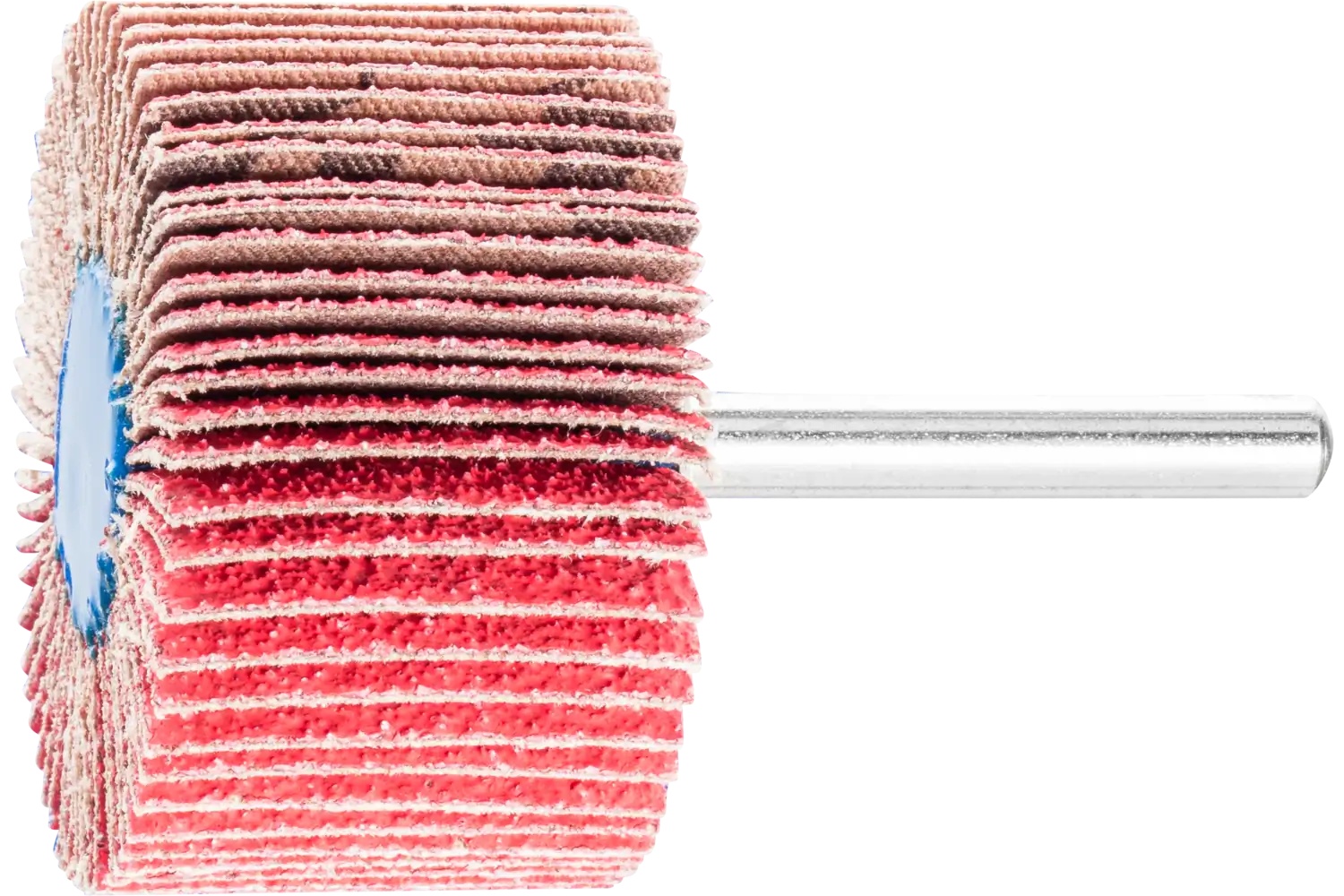 Picture of Pferd Mounted Flap Wheel, 2" X 1, 60 Grit, 1/4" Shank, Ceramic Oxide Co-Cool